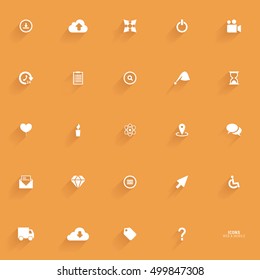 Abstract web icons