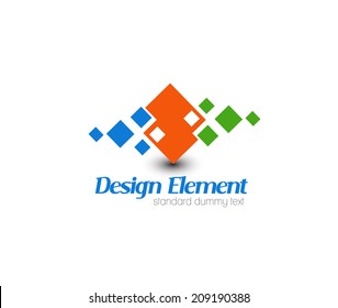 Abstract web Icons and vector logo