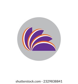 Abstract Web Logo Design For template 