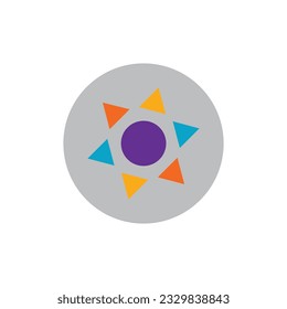 Abstraktes Web-Logo-Design für Vorlage 