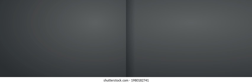 Abstract web template black background with shadow - Vector illustration