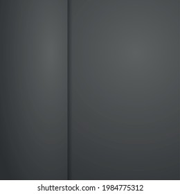 Resumen de la plantilla web fondo negro con sombra - Ilustración vectorial