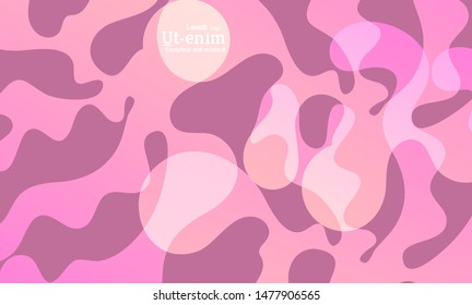 Abstract web templates with wavy overlapping gradient shapes on bright colored background. Social media web banner or landing page. Fluid lighting effect with smooth liquid colors. 