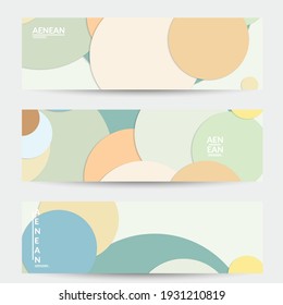 Resumen de fondo de pantalla web con formas geométricas superpuestas de corte de papel. Cartel vintage. Arte con objetos de fondo vectoriales de color retro. Diseño material. Patrón geométrico artístico. Ilustración vectorial. 