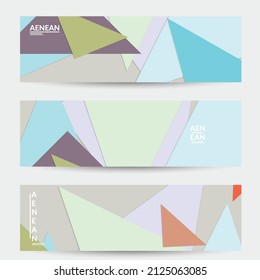 Resumen de fondo de pantalla web con formas geométricas superpuestas de corte de papel. Cartel vintage. Arte con objetos de fondo vectoriales de color retro. Diseño material. Patrón geométrico artístico. Ilustración vectorial. 