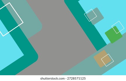 Fondo de pantalla de Web Abstractas con marcos rectangulares superpuestos cortados en papel. Afiche de Antiguas. Arte con objetos de fondo de Vector de color retro. Diseño de materiales. Tecnologías de comercialización para el medio ambiente natural