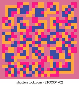 Abstract Webbing Background Design With Pacific Pink Color Palette. Suitable for template, banner, covers, wallpaper and wall decoration, web design, cards, poster, etc.