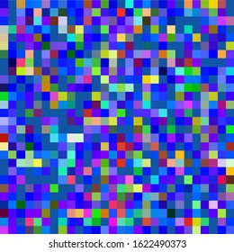 Abstract webpunk and vaporwave style background with pixelated glitched screen.