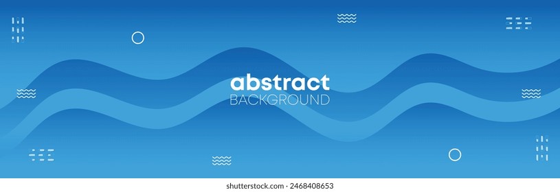 Abstract website banner background for digital marketing and branding. Social media horizontal business promotion banner with geometric shape backdrop for internet ads, web, header, and landing page