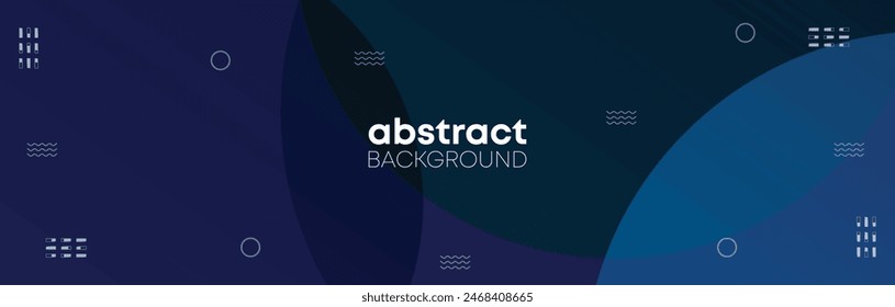 Abstract website banner background for digital marketing and branding. Social media horizontal business promotion banner with geometric shape backdrop for internet ads, web, header, and landing page