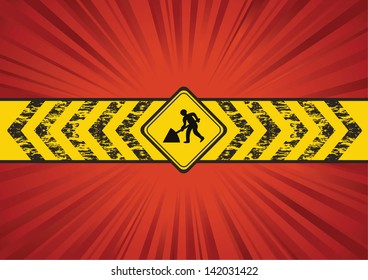 an abstract website building red background