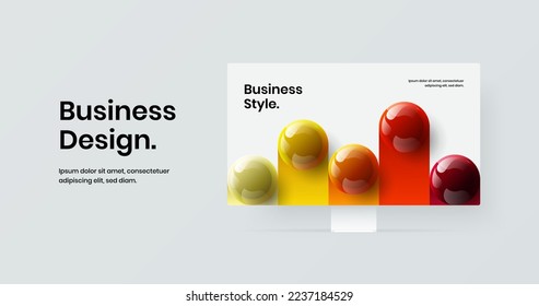 Resumen de la ilustración vectorial de diseño de sitios web. Sencillo diseño de banner web de simulación de monitor.