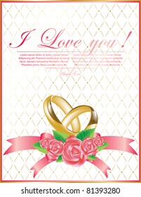 abstract wedding background for design
