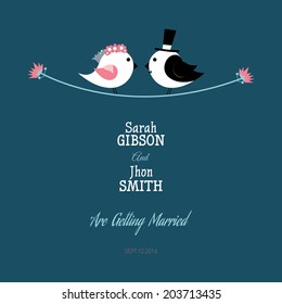 abstract wedding background with some special objects