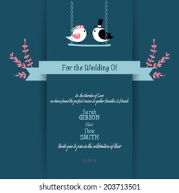 abstract wedding background with some special objects