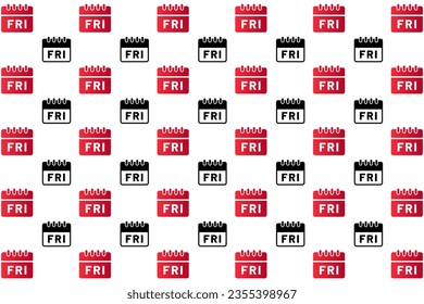 Abstract Week Day Friday Pattern Background, can be used for business designs, presentation designs or any suitable designs.