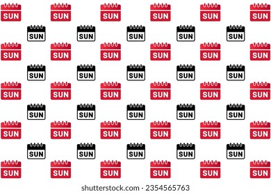 Abstract Week Day Sunday Pattern Background, can be used for business designs, presentation designs or any suitable designs.