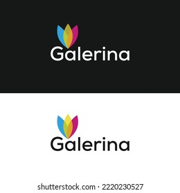 Abstract Wellness Logo - Usable for Nature, Cosmetics, Healthcare and Beauty Logos.