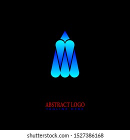 Abstract whirl logo template. Abstract logo design template. Business abstract icon. As sign, symbol, logo, web, label, emblem. - vector