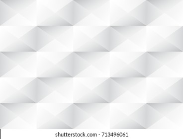 Abstract White 3D background , background can used for wallpaper or design , vector.
