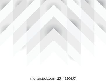 Abstrato branco 3D moderno projeto de fundo, fundo de padrão geométrico triângulo branco, fundo geométrico feito de triângulos, fundo geométrico. Ilustração em 3d vetorial. Triângulo ou pirâmide.