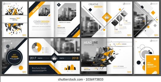 Abstract white a4 brochure cover design. Fancy info banner frame. Modern ad flyer text. Annual report binder. Title sheet model set. Fancy vector front page. City font blurb art. Yellow line figure