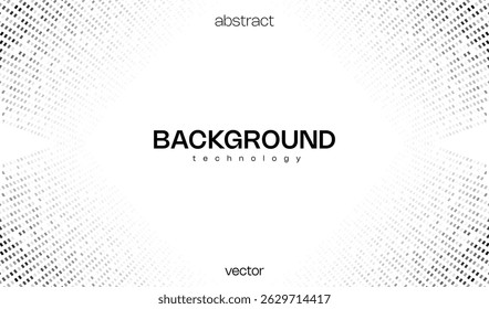 Abstracte witte AI-achtergrond met moderne vectormozaïek van pixelfragmenten, waardoor een cybertech-patroon met gradiëntlichteffecten ontstaat. Vector moderne stijlvolle kunst voor posters