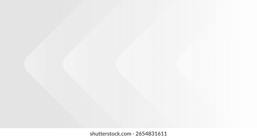 Abstract white arrows with gradient shading on a minimal background.

