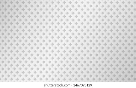 Abstract white background. 3d monochrome perforated texture