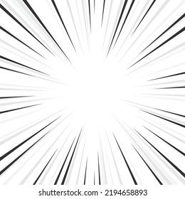 Abstract White Background With Black And Gray Perspective Explosion Lines. Centered Cartoon Comic Bang Wallpaper