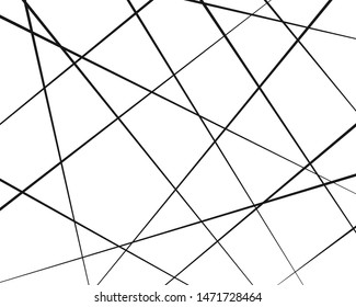 Abstract white background with black lines