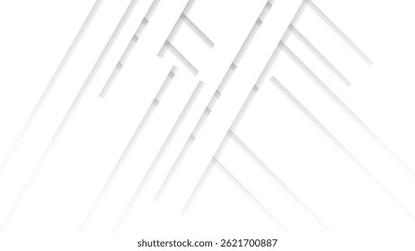 abstract white background with blur geometric graphic element