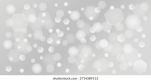 Abstrakter weißer Hintergrund mit Bokeh 
Rhombuseffekte und weiße Unschärfe
