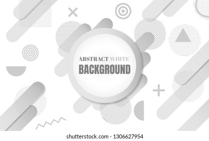 Abstract  white background for business brochure cover design for banner poster template.Vector illustration design.Eps10 vector.