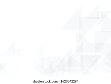 Abstract white background. Can be used in cover design, book design, website background, CD cover, advertising. Vector illustration.