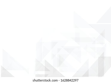 Abstract white background. Can be used in cover design, book design, website background, CD cover, advertising. Vector illustration.