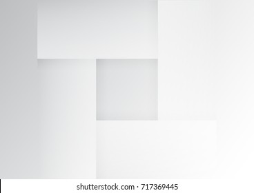Abstract White background , background can used for wallpaper or design , vector.
