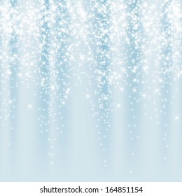 Abstract white background with Christmas snowflakes 