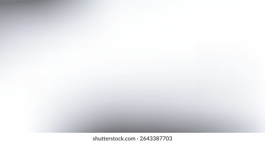 Abstract white background with white circle lines digital art