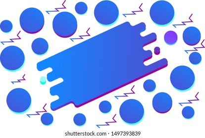 Abstract white  Background circle shapes and lines. 