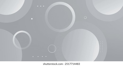 Fundo branco abstrato com círculos. Vetor Eps10