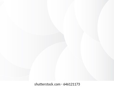 abstract white background with circles lines.