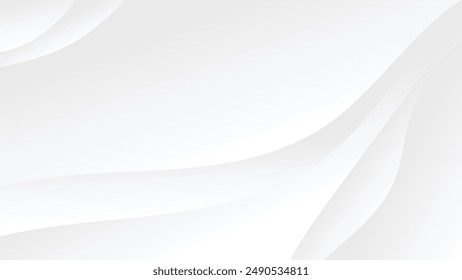 abstract white background with color gradient and smooth modern graphic line decoration
