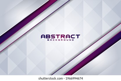 Abstract white background with colorfull purple gradient