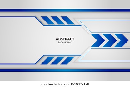 Abstract white background a combination with stripe blue line shapes texture. Modern vector design template for use element cover, banner, flyer, brochure, card, presentation, corporate, advertising
