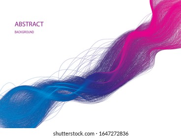 Abstract White Background . Connection structure. Science background