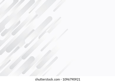 Abstract white background with copy space on the right, Minimal vector illustration.