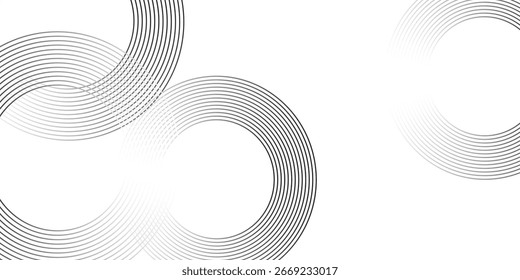 abstract white background with curve crease modern