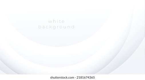 abstract white background with curve lines