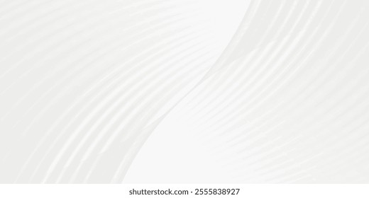 abstract white background with curve lines